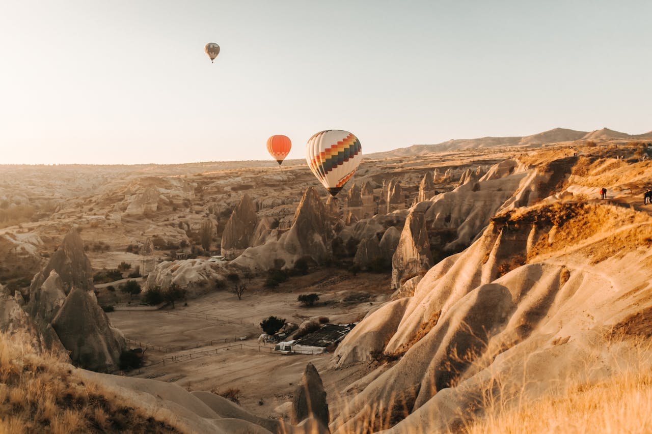 Kapadokya Balon Turu Manzarası 2